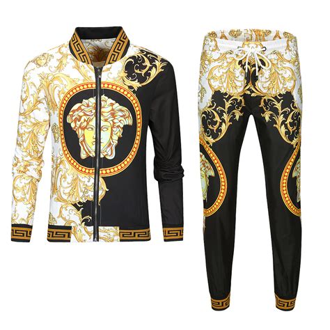 versace man tracks|Versace tracksuit men's sale.